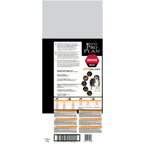 PURINA® PRO PLAN® Dog Medium  Adult с OPTIBALANCE за кучета в зряла възраст от средни породи, суха храна, Пиле, 14kg - Image 2